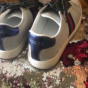 Gucci glitter ✨ sneakers absolutely fabulous